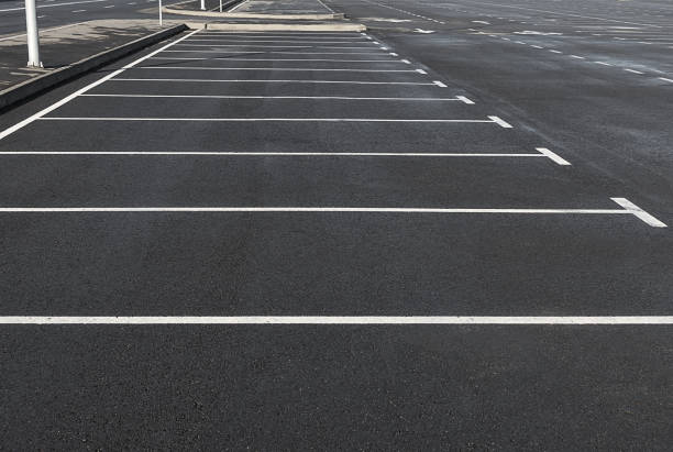 Professional line marking work by BCE Surfacing